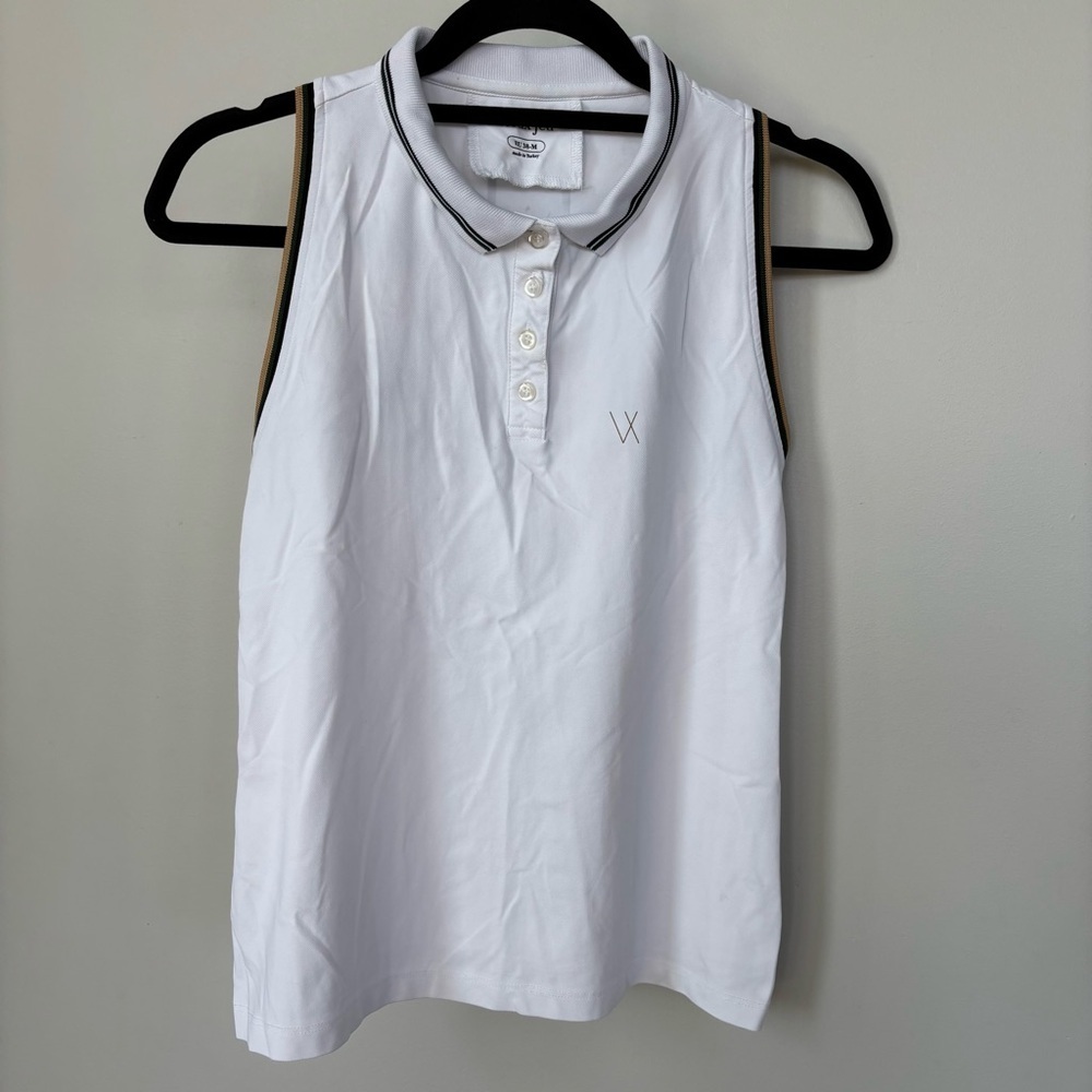 Vieux Jeu‎ Sleeveless Polo Shirt Size 38/M